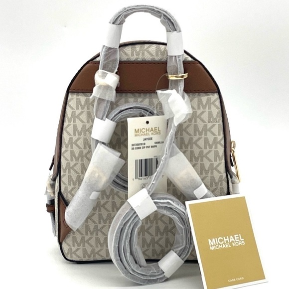 Michael Kors Jaycee Xsmall Convertible Zip Packet Backpack - Picture 3 of 10